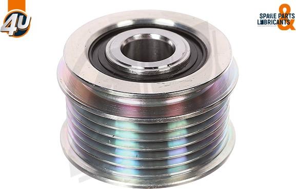 4U 32614VV - Ремінний шків, генератор autocars.com.ua