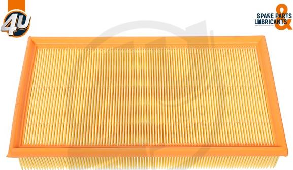 4U 33007MR - Повітряний фільтр autocars.com.ua