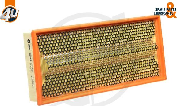 4U 33009MR - Повітряний фільтр autocars.com.ua