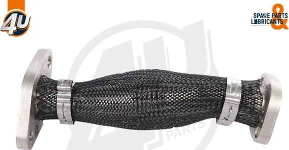 4U 33121VV - Трубка, клапан повернення ОГ autocars.com.ua