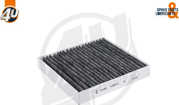 4U 33155MR - Фільтр, повітря у внутрішній простір autocars.com.ua