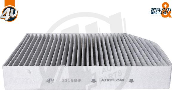 4U 33188MR - Фільтр, повітря у внутрішній простір autocars.com.ua