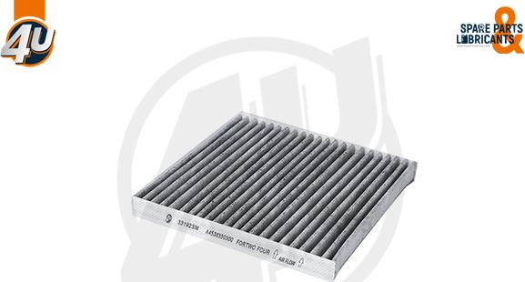 4U 33192SM - Фільтр, повітря у внутрішній простір autocars.com.ua