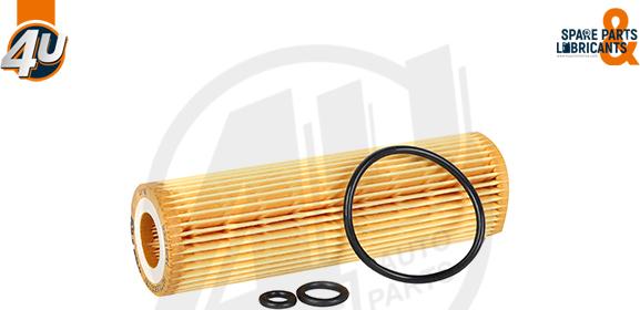 4U 33218MR - Масляний фільтр autocars.com.ua