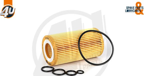 4U 33223MR - Масляний фільтр autocars.com.ua