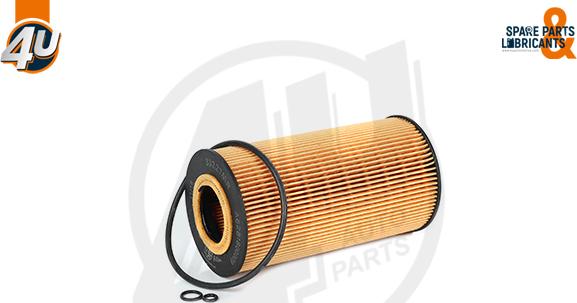 4U 33227MR - Масляний фільтр autocars.com.ua