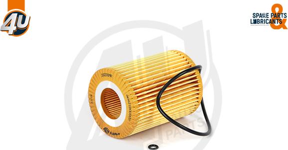 4U 33230MR - Масляний фільтр autocars.com.ua