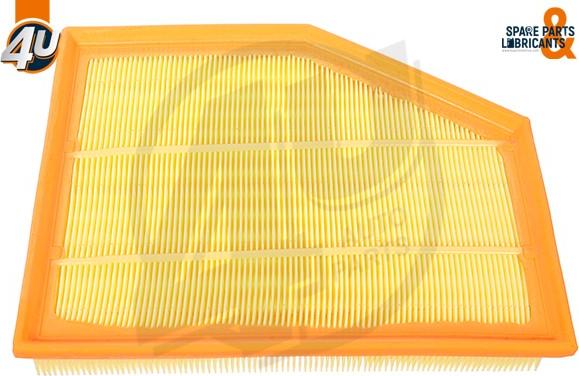 4U 33416BW - Повітряний фільтр autocars.com.ua