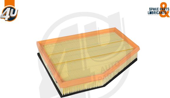 4U 33417BW - Повітряний фільтр autocars.com.ua