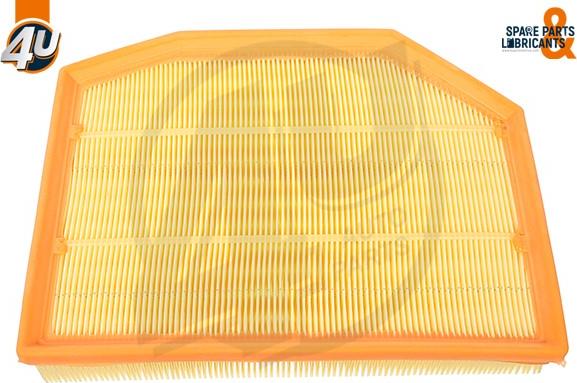 4U 33425BW - Повітряний фільтр autocars.com.ua