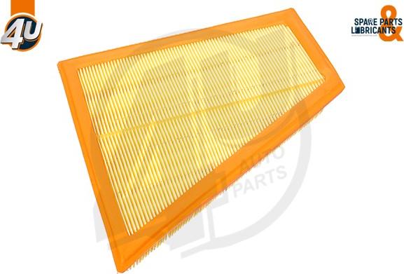 4U 33436BW - Повітряний фільтр autocars.com.ua