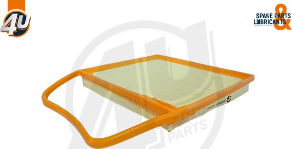 4U 33443BW - Повітряний фільтр autocars.com.ua