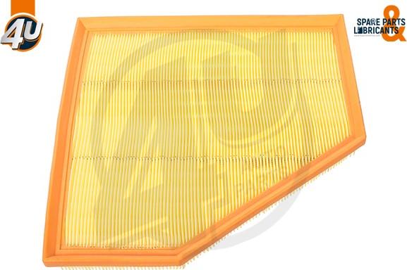 4U 33446BW - Повітряний фільтр autocars.com.ua