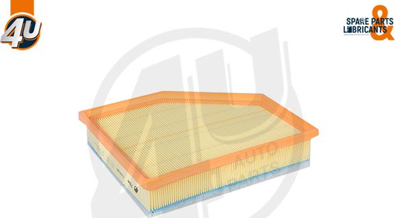 4U 33447BW - Повітряний фільтр autocars.com.ua