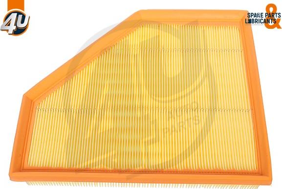 4U 33456BW - Повітряний фільтр autocars.com.ua