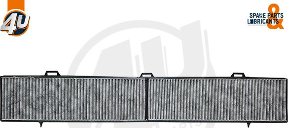 4U 33520BW - Фільтр, повітря у внутрішній простір autocars.com.ua