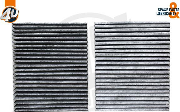 4U 33523BW - Фільтр, повітря у внутрішній простір autocars.com.ua