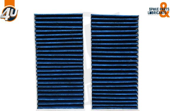 4U 33530BW - Фільтр, повітря у внутрішній простір autocars.com.ua