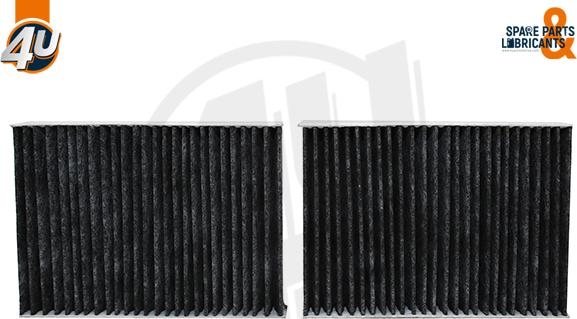 4U 33533BW - Фільтр, повітря у внутрішній простір autocars.com.ua