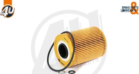 4U 33561BW - Масляний фільтр autocars.com.ua