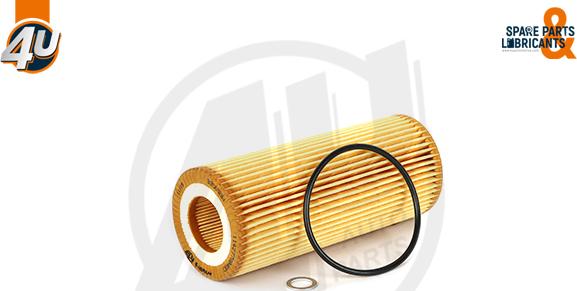4U 33565BW - Масляний фільтр autocars.com.ua