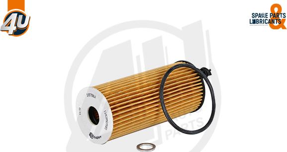 4U 33570BW - Масляний фільтр autocars.com.ua