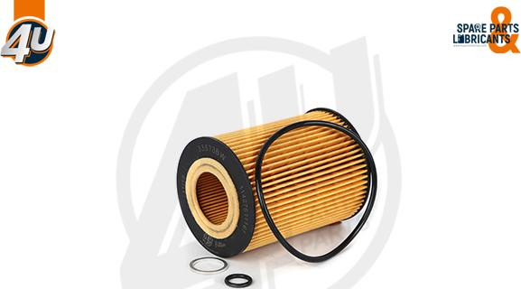 4U 33573BW - Масляний фільтр autocars.com.ua