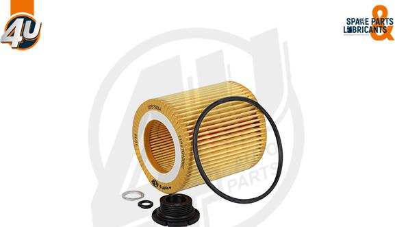 4U 33578BW - Масляний фільтр autocars.com.ua
