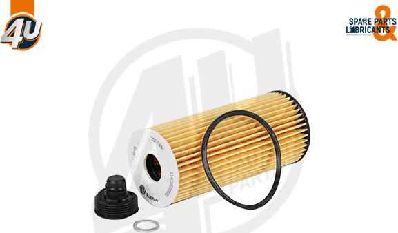 4U 33579BW - Масляний фільтр autocars.com.ua