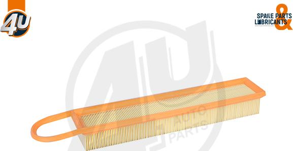 4U 33650MI - Повітряний фільтр autocars.com.ua