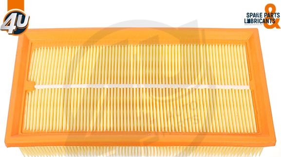 4U 33655MI - Повітряний фільтр autocars.com.ua