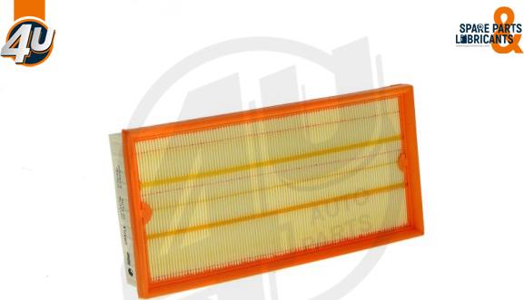 4U 33697LR - Повітряний фільтр autocars.com.ua