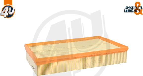 4U 33743VV - Повітряний фільтр autocars.com.ua