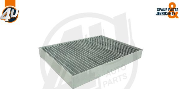 4U 33793PU - Фільтр, повітря у внутрішній простір autocars.com.ua