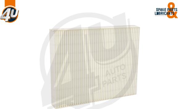 4U 33827VV - Фільтр, повітря у внутрішній простір autocars.com.ua