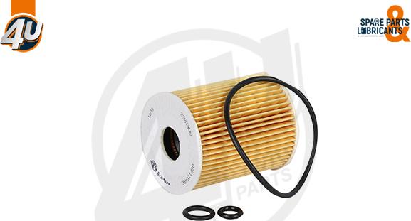 4U 33874VV - Масляний фільтр autocars.com.ua