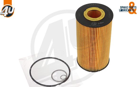 4U 33885VV - Масляний фільтр autocars.com.ua