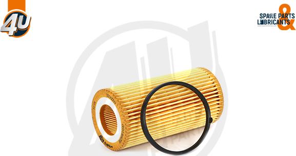 4U 33900VV - Масляний фільтр autocars.com.ua