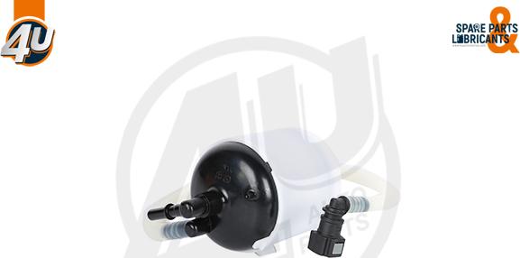 4U 33914VV - Паливний фільтр autocars.com.ua