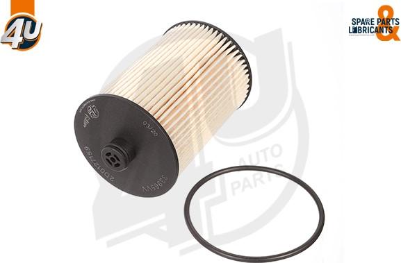 4U 33965VV - Паливний фільтр autocars.com.ua