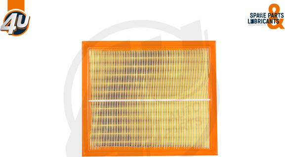 4U 34215PU - Повітряний фільтр autocars.com.ua