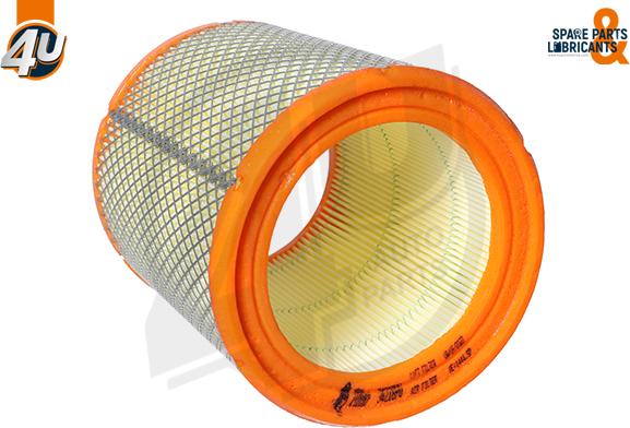 4U 34218PU - Повітряний фільтр autocars.com.ua