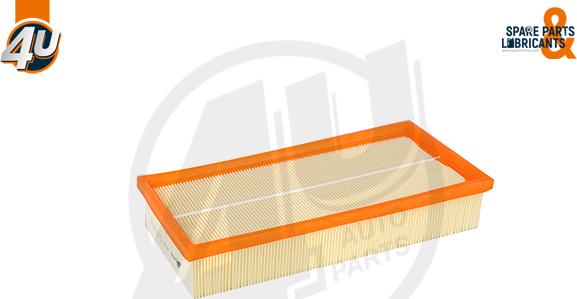 4U 34220PU - Повітряний фільтр autocars.com.ua