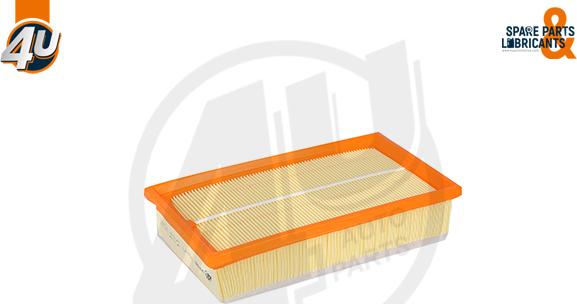 4U 34222PU - Повітряний фільтр autocars.com.ua