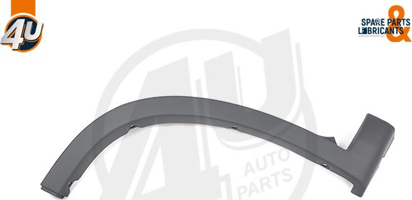4U 34337PU - Облицювання / захисна накладка, крило autocars.com.ua