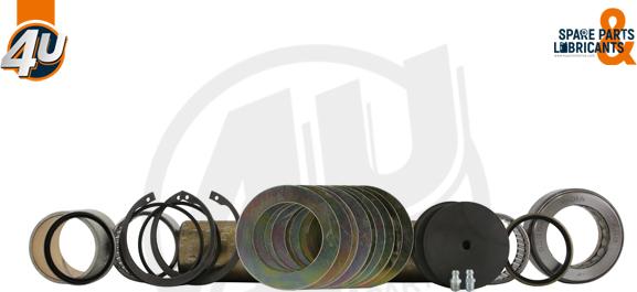 4U 35022MN - Ремкомплект, шворінь поворотного кулака autocars.com.ua