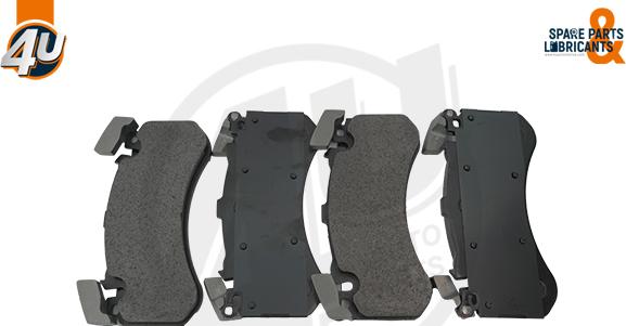 4U 37342VV - Гальмівні колодки, дискові гальма autocars.com.ua