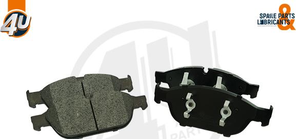 4U 37343VV - Гальмівні колодки, дискові гальма autocars.com.ua