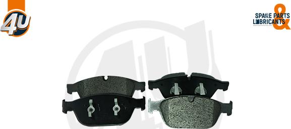 4U 37344VV - Гальмівні колодки, дискові гальма autocars.com.ua
