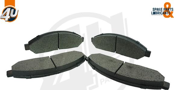 4U 37748IS - Гальмівні колодки, дискові гальма autocars.com.ua